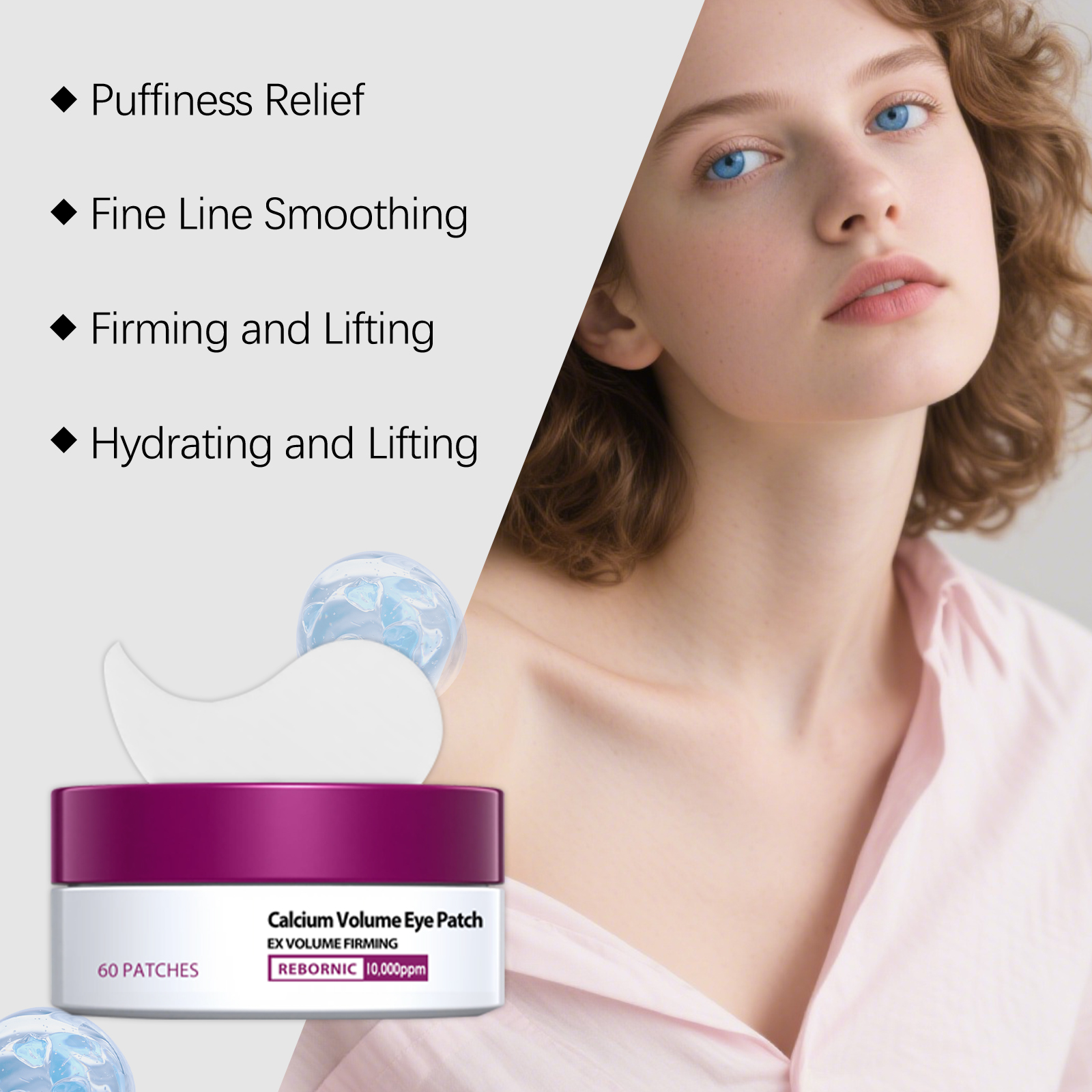 Soft Eye Patches Daily Portable Nourish Eyes Gentle Care Tender Skin Deep Moisturize Hydrate Surround Areas