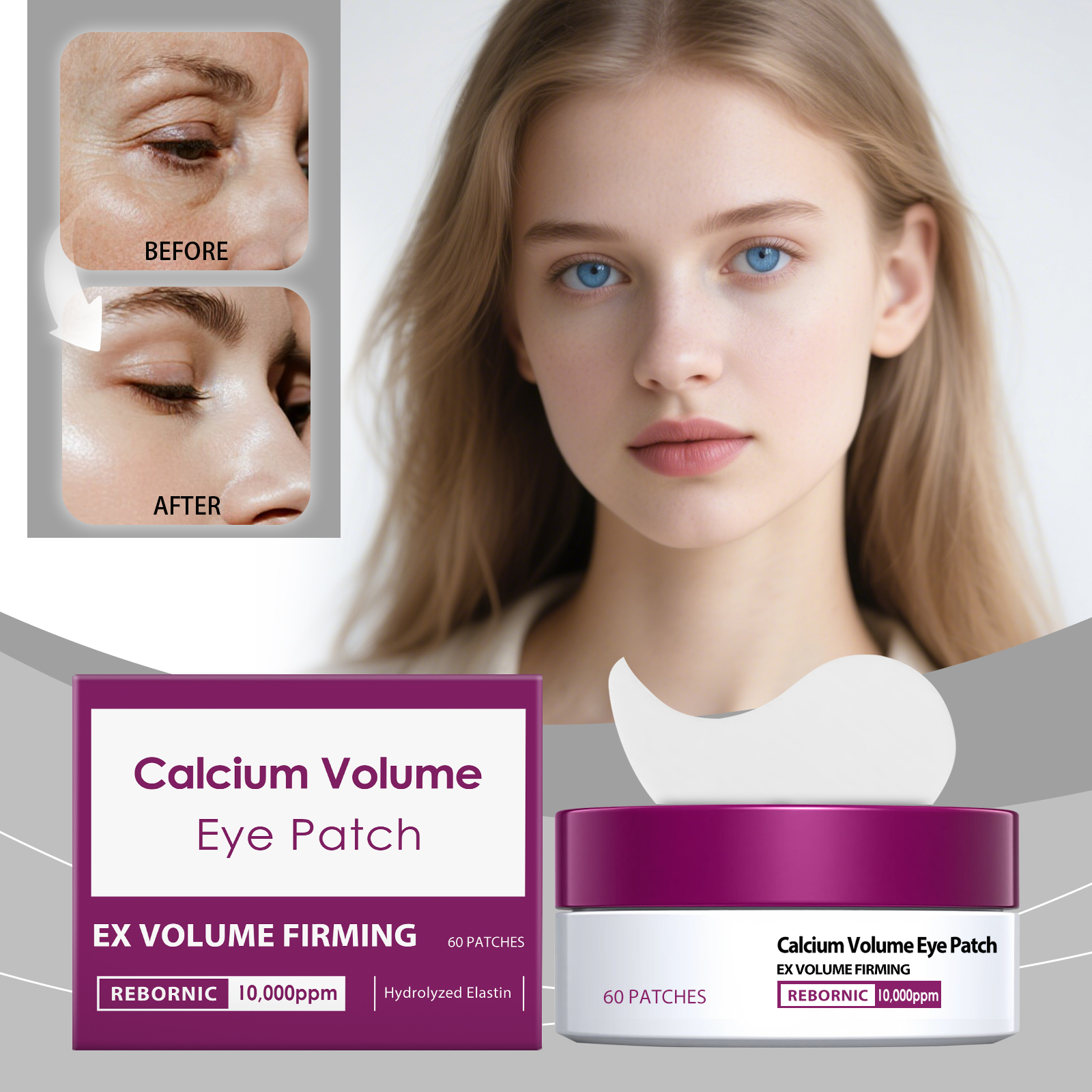 Soft Eye Patches Daily Portable Nourish Eyes Gentle Care Tender Skin Deep Moisturize Hydrate Surround Areas
