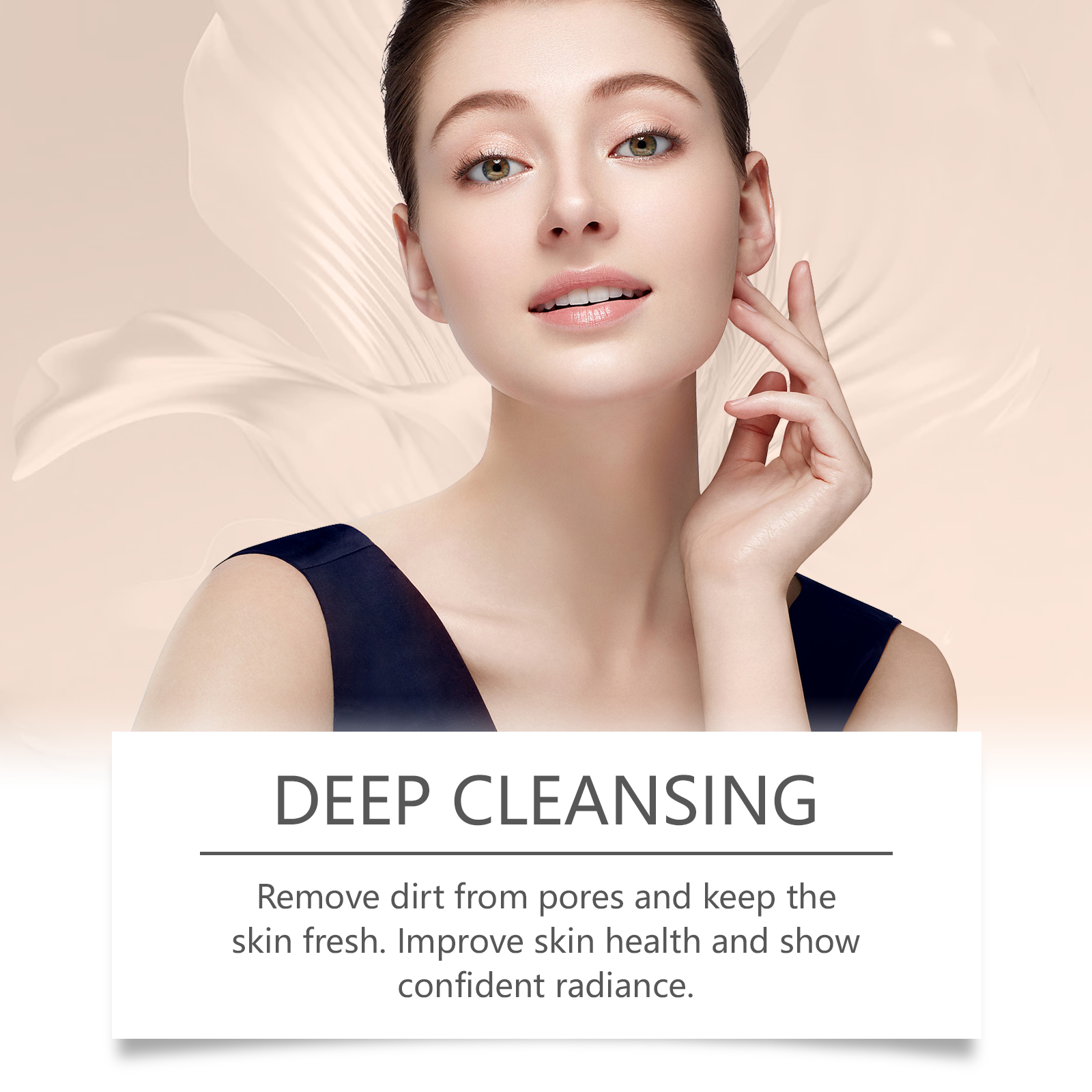 Mild Exfoliating Facial Cleanser Gently Clean Skin Refreshing Non Tight Moisturizing Hydrating Facial Wash