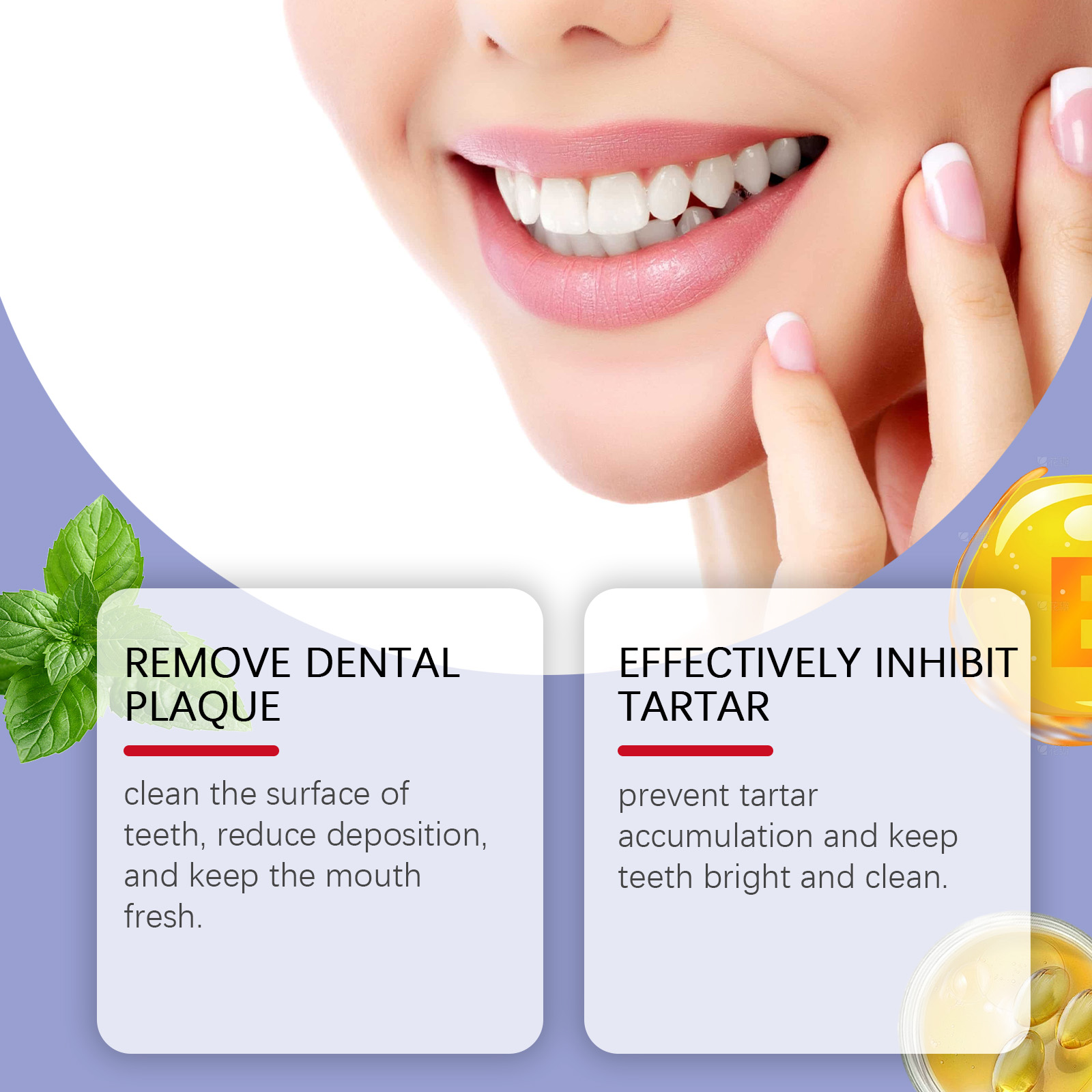 Tooth Brightening Care Toothpaste Gentle Gum Protection Removes Stains Plaque Freshens Breath Teeth