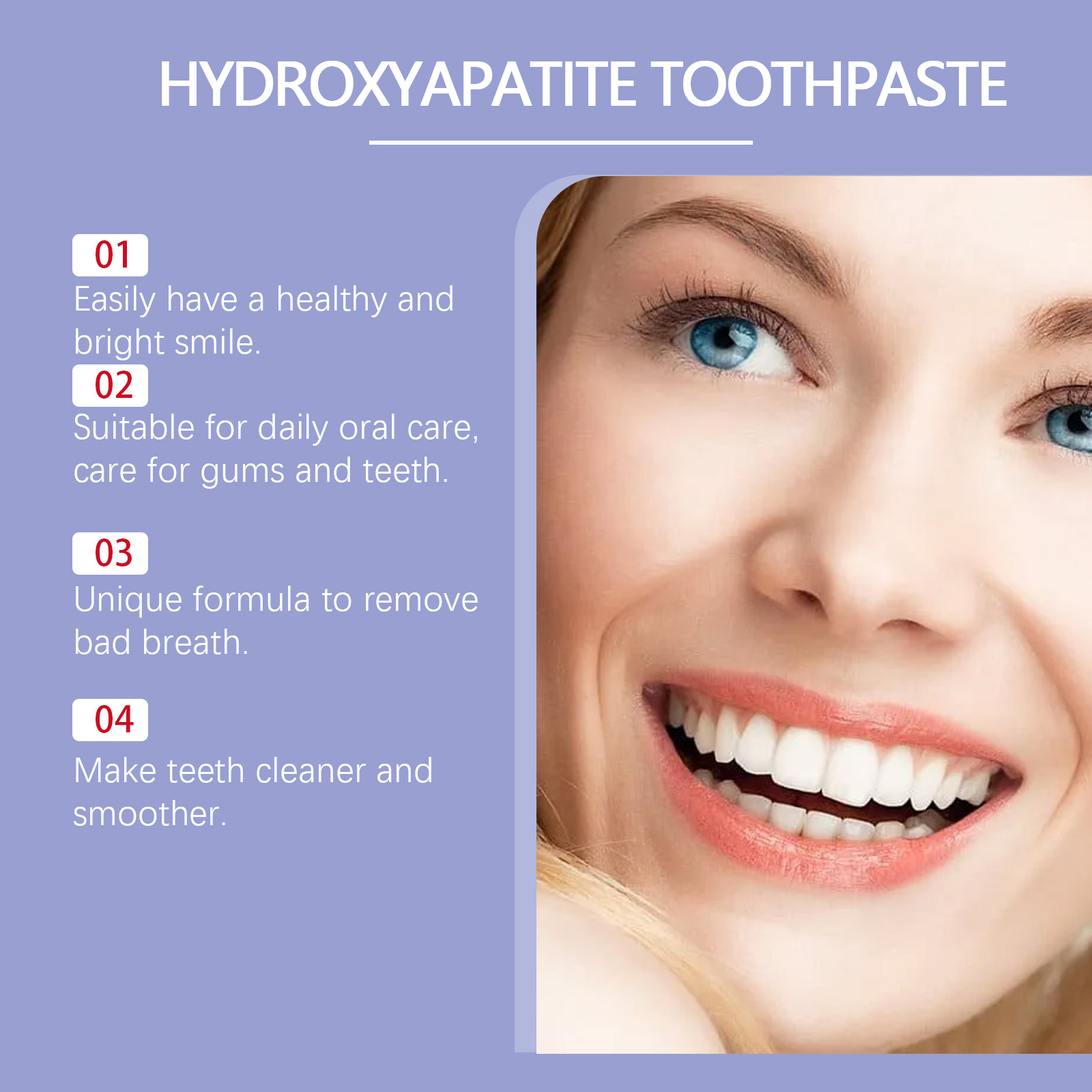 Tooth Brightening Care Toothpaste Gentle Gum Protection Removes Stains Plaque Freshens Breath Teeth