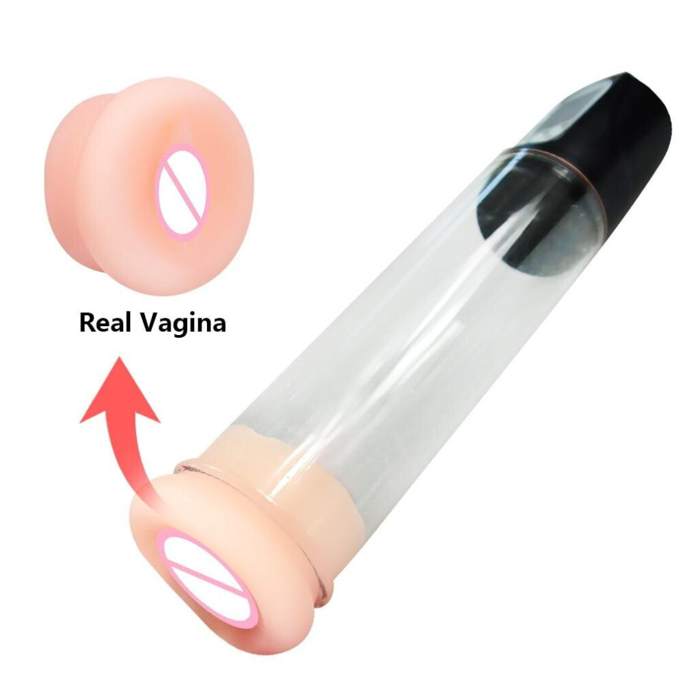 Electric Penis Pump Sex Toys for Men USB Charging Automatic Penis Extender Vacuum Pump Penile Enlarger Erection Male Masturbator