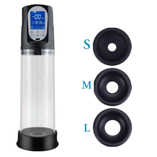 Electric Penis Pump Sex Toys for Men USB Charging Automatic Penis Extender Vacuum Pump Penile Enlarger Erection Male Masturbator