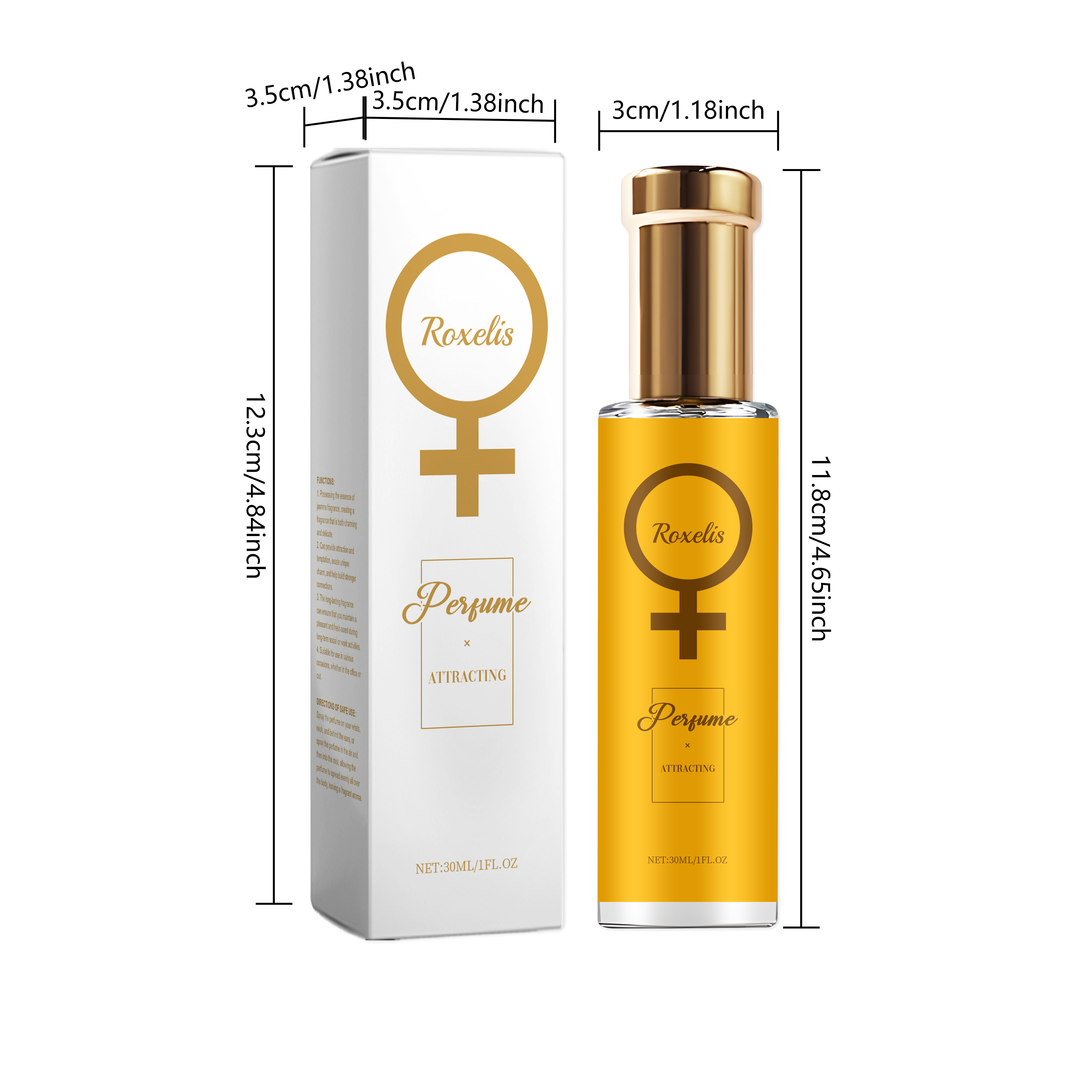 Jasmine Women Eau De Parfum Floral Fresh Long Lasting Scent For Daily Wear And Romantic Occasions