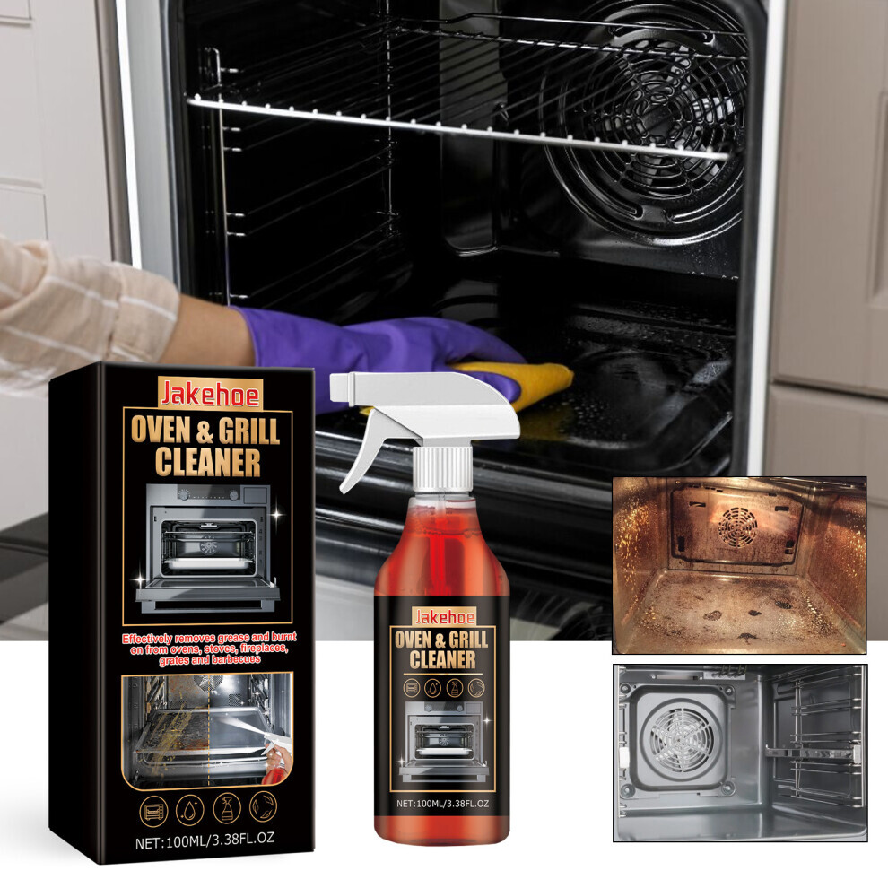 Oven and Grill Cleaner Oven Grill Stain and Odor Remover Degreaser