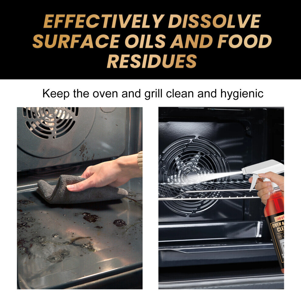 Oven and Grill Cleaner Oven Grill Stain and Odor Remover Degreaser