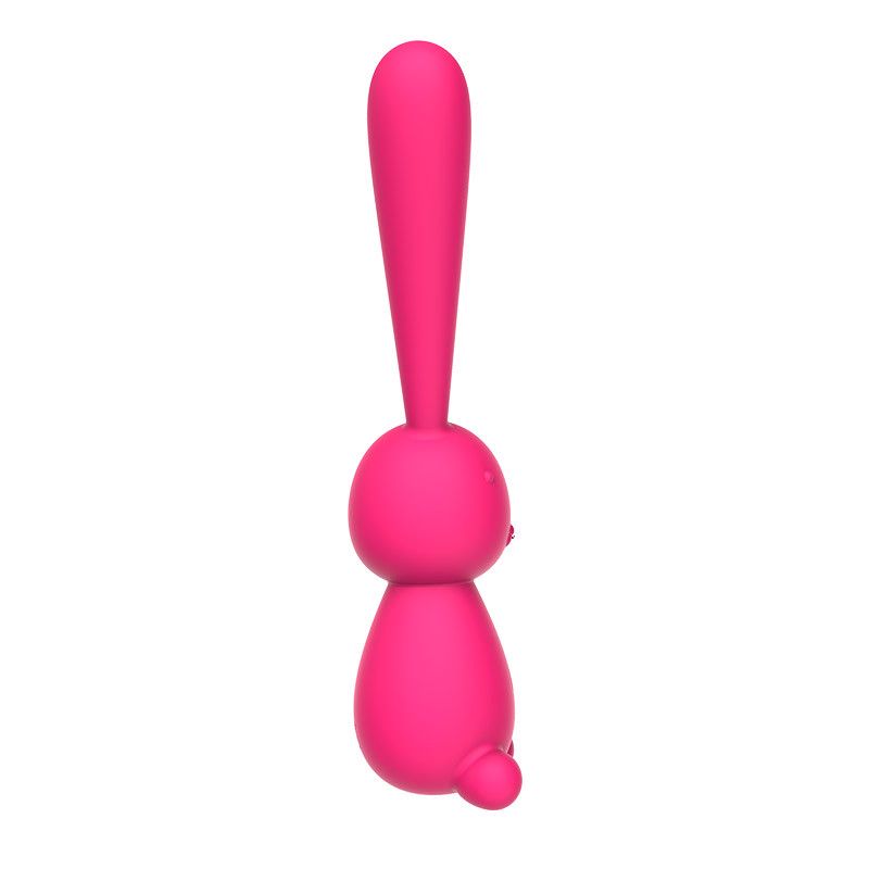 Rabbit Vibrator for Women Masturbation Massage Wand Sex Toy G-Spot Clitoral Stimulator Fully Silicone Coated Masturbator Adult Toys