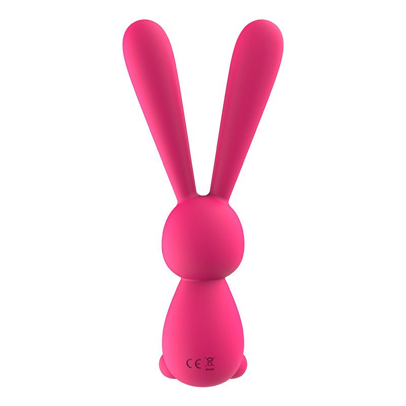 Rabbit Vibrator for Women Masturbation Massage Wand Sex Toy G-Spot Clitoral Stimulator Fully Silicone Coated Masturbator Adult Toys