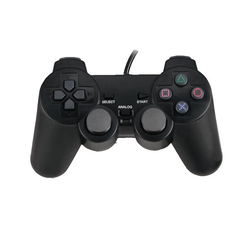 Wired Controller PS2 Wired Game Controller Double Vibration
