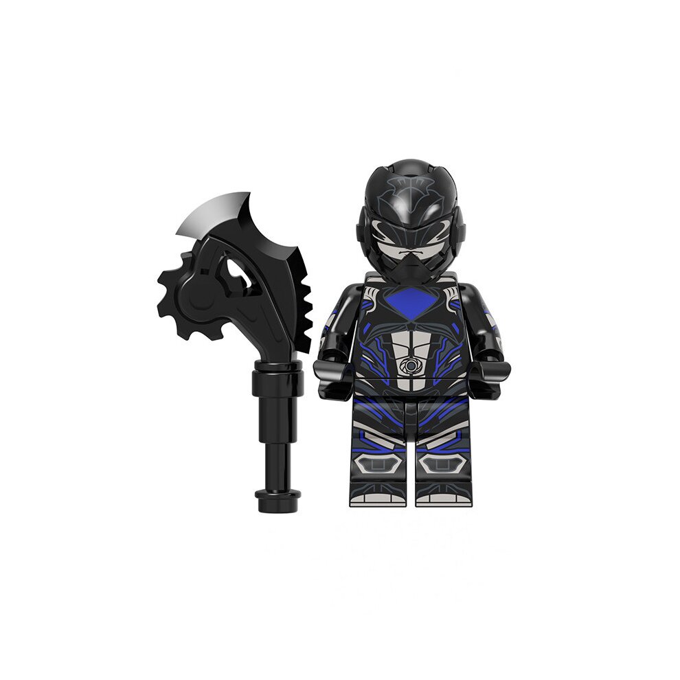 7Pcs Mighty Morphin Power Rangers Building Block Minifigures Toys Fit Lego