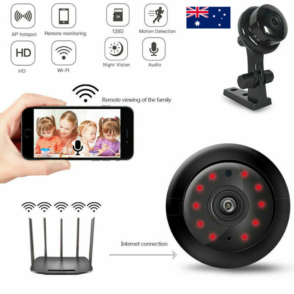 (64G) Smart Wireless IP Camera Home Security Outoor Indoor
