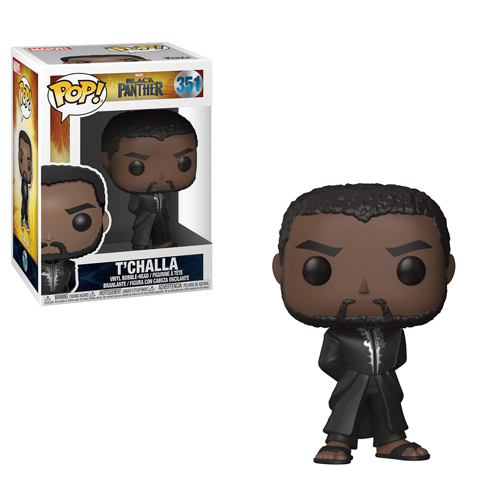 Marvel Action Figure Black Panther Robe Figure Funko POP Vinyl Figure Collectible Hero Series Movie Model Figures Toys Home Car Decoration Great for Christmas Gifts