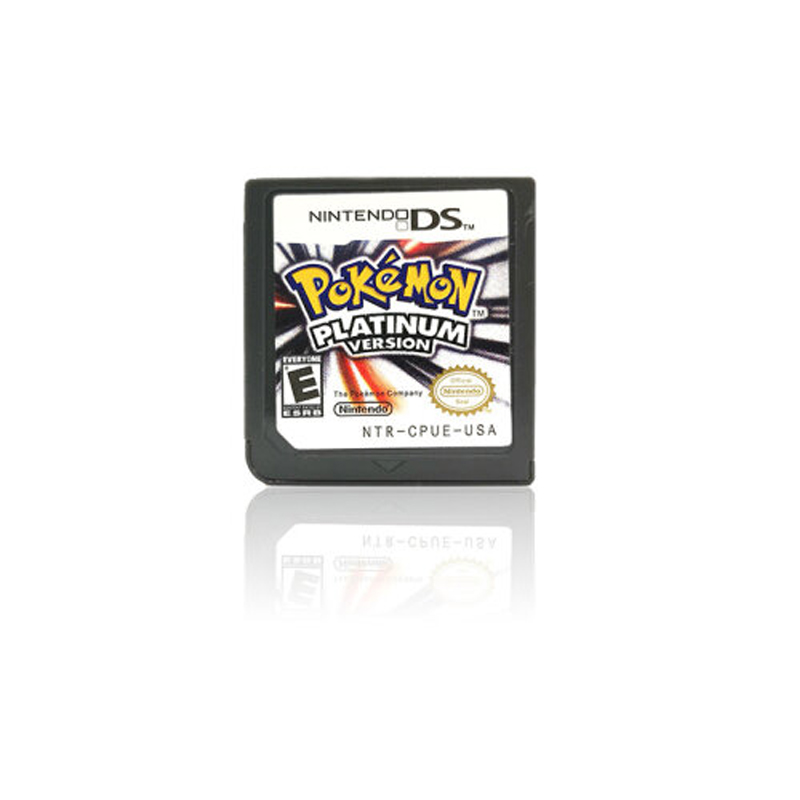 (Pokemon PEARL Version) Game Cards Pokemon Platinum Heart Gold Soul Silver Cards Pokemon PLATINUM Version for Nintendo 3DS DS Lite DSi NDS NDS Lite NDSI NDSLL NDSXL