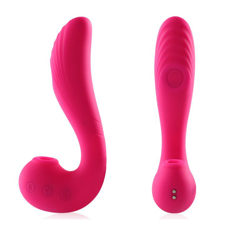 G-spot Clitoris Vibrator Sucking Vibrating Massager Dildo Bullet Vagina Anal Stimulator Adult Women Couples Sex Toy with 10 Vibration 5 Suction Flapping Modes