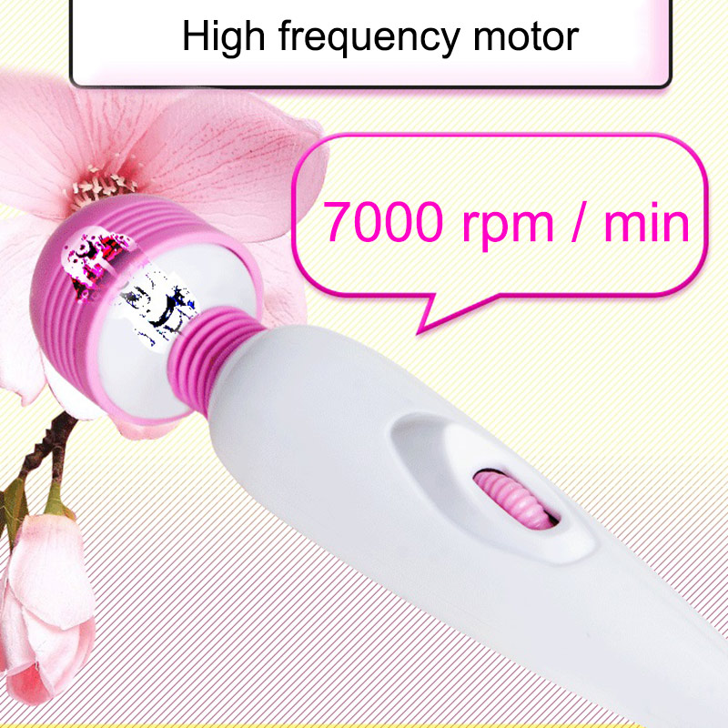 AV Vibrator Quiet Vibration Wand Massager Electric Adult Toys Handheld Clitoris Stimulator Sex Toys Dildo USB Rechargeable 7 Vibration Modes Stimulation Tool for Women