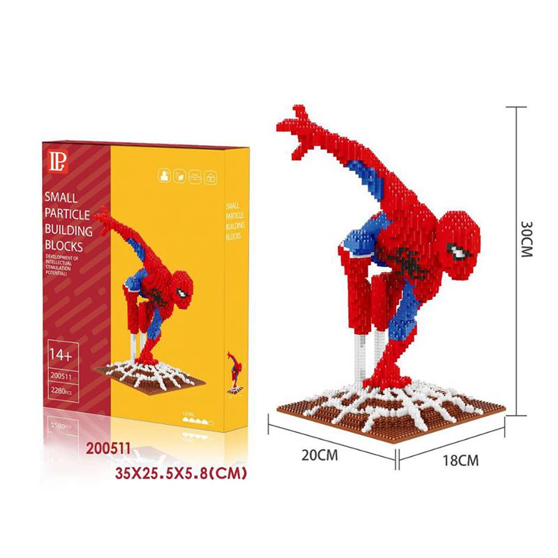 Marvel Avengers Spider-Man Super Heroes Building Blocks Toy Kids Birthday Gift