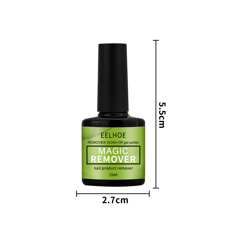 (1 Pack) Nail Polish Remover Magic Burst Gel Polish Remover Soak Off Primer Coat Cleaner Nail Degreaser Nail  UV Gel Remover Liquid Manicure Tools 15ml