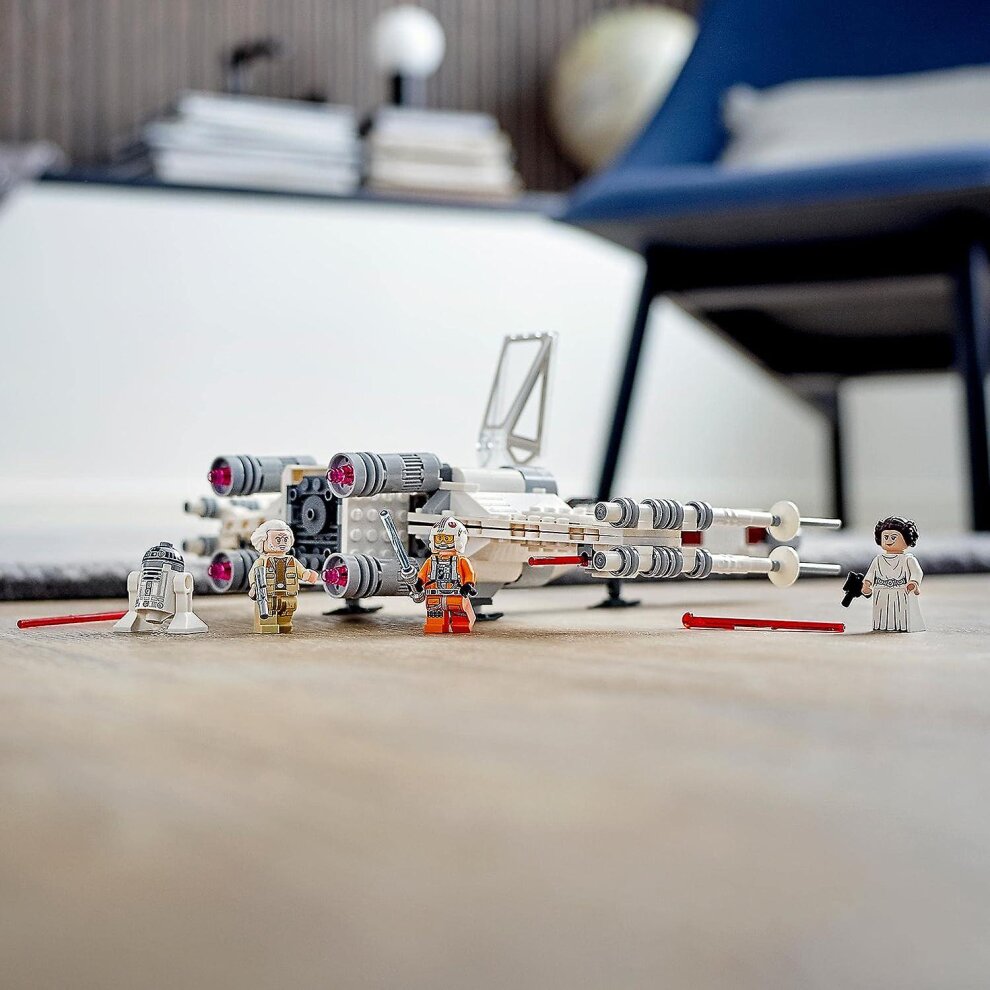 Star Wars Luke Skywalkers X-wing Fighter Buildable Toy Starship Gifts For Kids