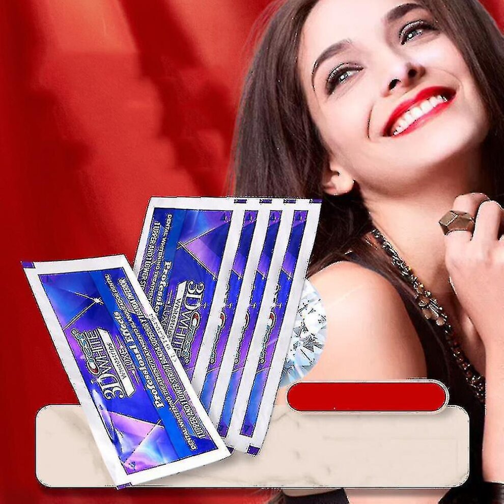 Crest 3d Teeth Strips Teeth Whiteners Box Set Includes 20 Pairs