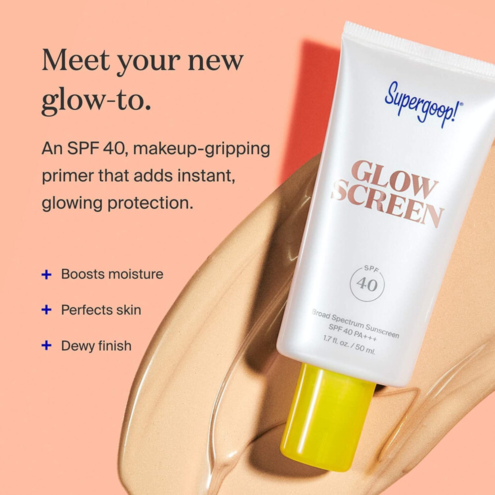 Supergoop! Glow Screen SPF 40 1.7oz 50ml Sunscreen