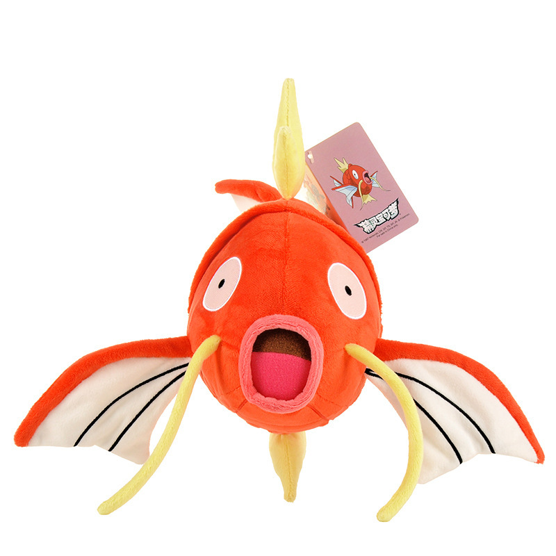 Pokémon Plush Toy Children Doll Carp King Cartoon Stuffed Toys for Girls Plush Teddy Soft Toys for Kids 25cm