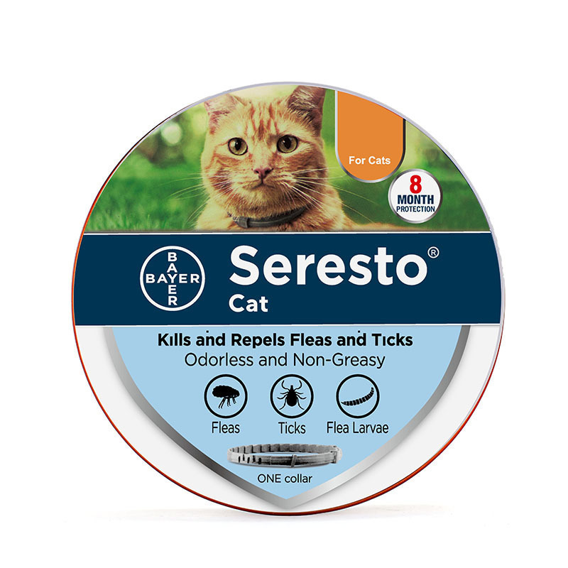 (For Large Dog 70cm) Seresto Adjustable  Flea Collar for Kittens and Dogs Pet Worming Collar