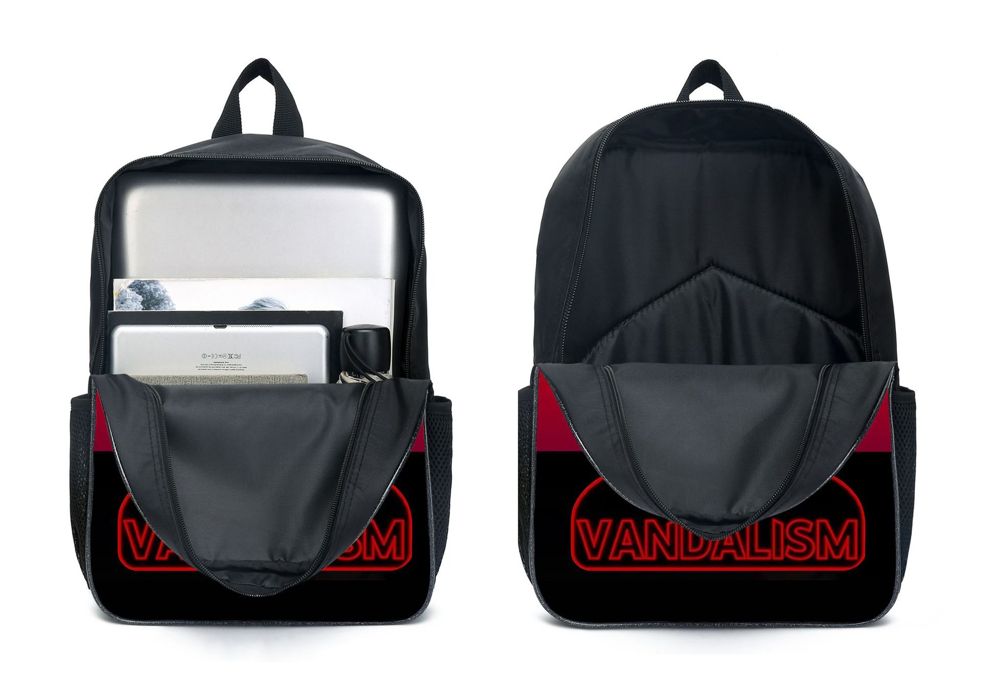 (Style A) Skibidi Toilet Student School Bag Backpack Lunch Bag Pencil Case Set Kids Gift
