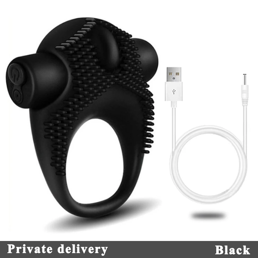 Cock Ring Vibrator Sex Toys Ejaculation Delay Toys For Men Age 18 Couples Penis Rings Sensualex Novelty Toys Rechargeable Multiple Vibration Modes Stimulation