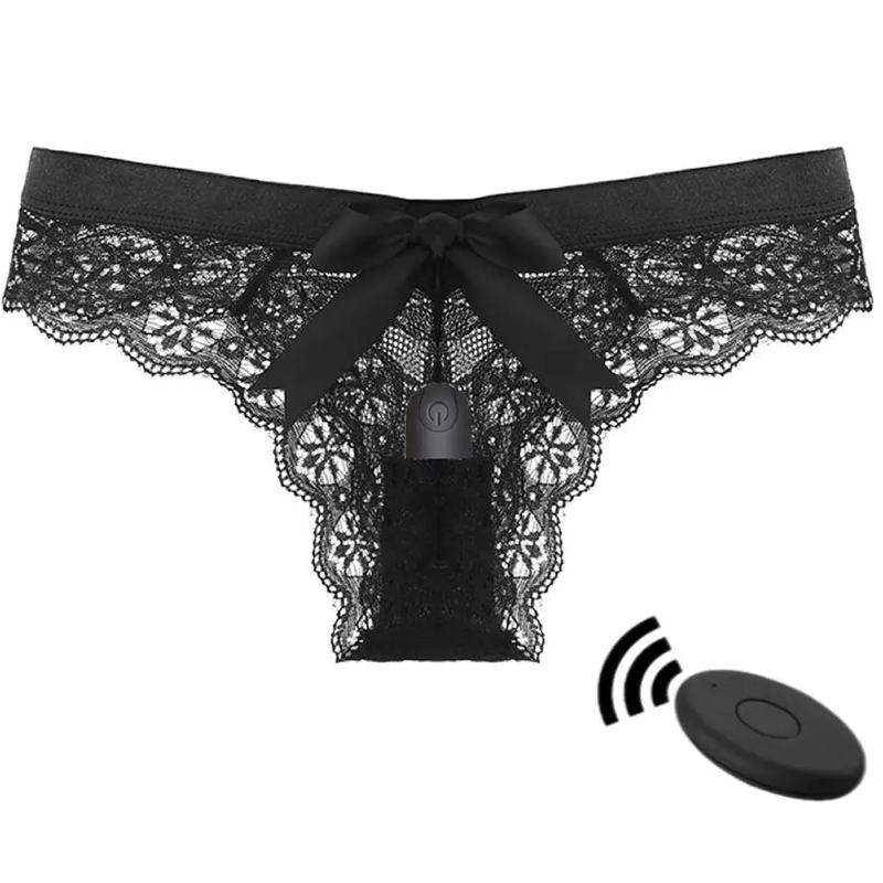 Lace Wearable Panty Mini Vibrator Bullet Head 10 Frequency Wireless Remote Control Vibration Jumping Egg USB Sex GL Masturbation Sex Toys Fetish Anal Plug