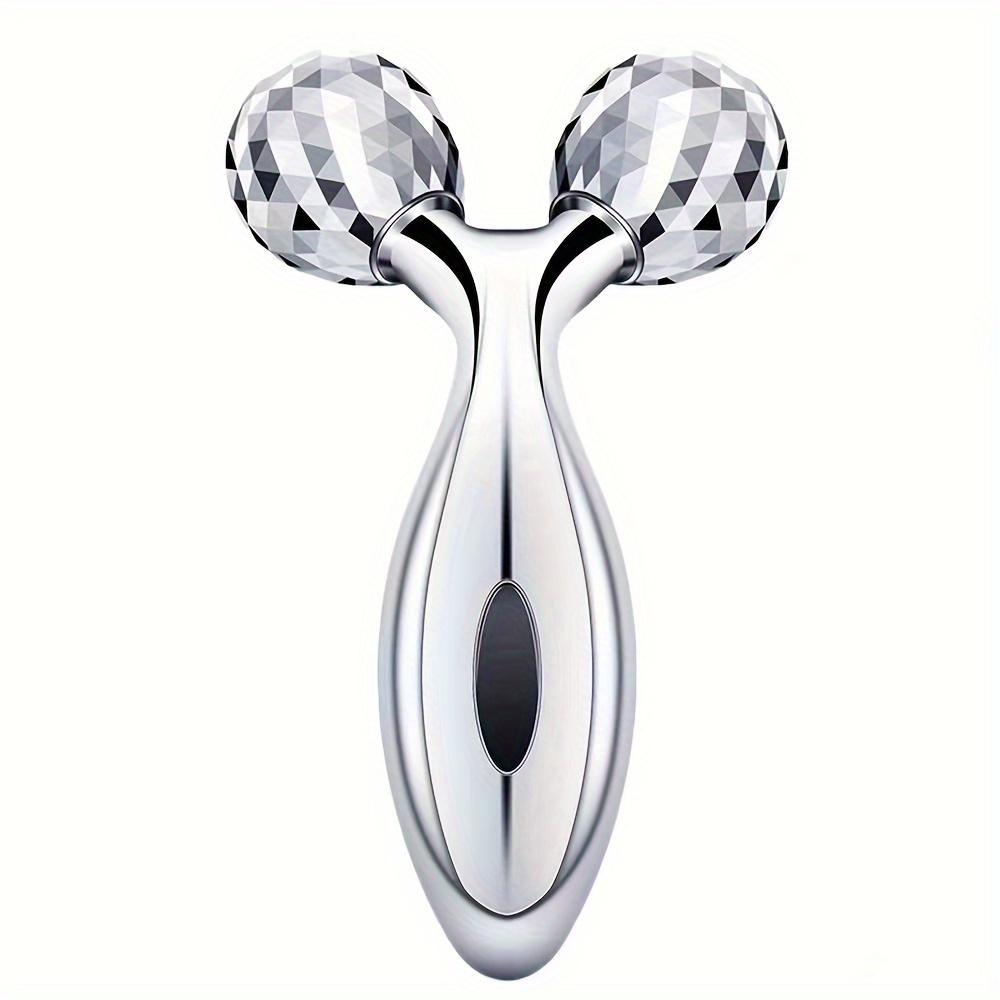 3D Roller Massager Facial Beauty Device For Muscle Face Slimmer Lifting Skin Care Manual Massage Tool For Women Men