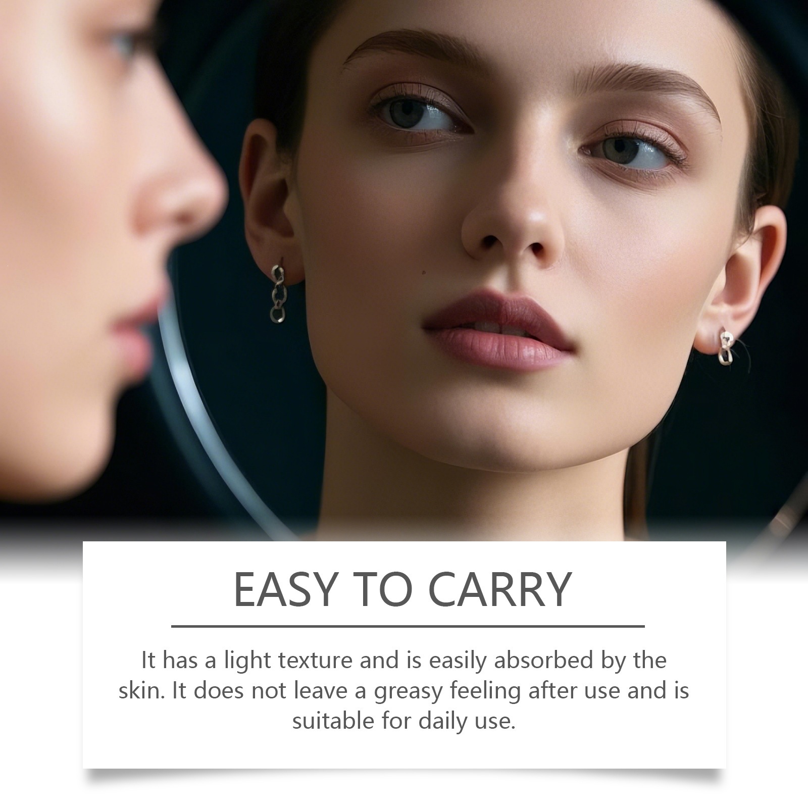 Soft Matte Setting Powder Lightweight Blurring Finishing Powder for Flawless Makeup Natural
