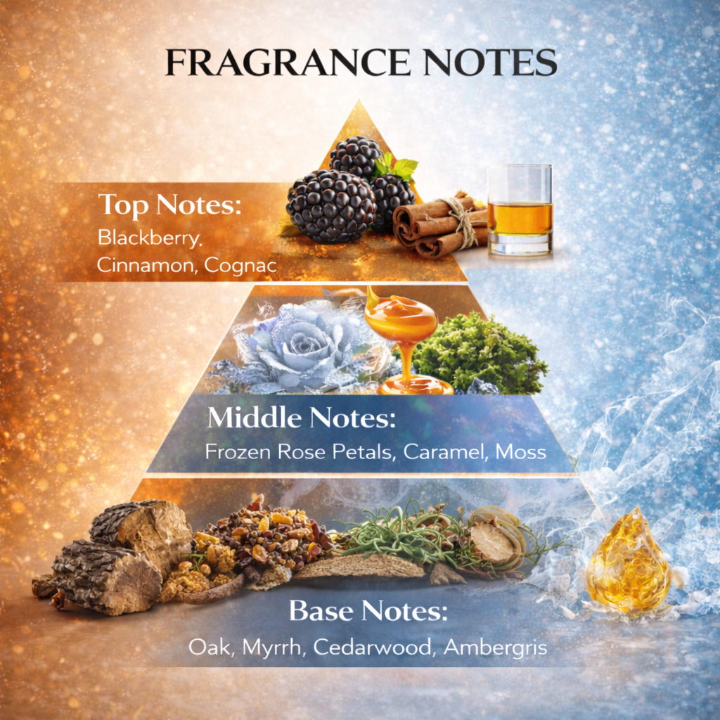 Fire On Ice Perfume Eau De Parfum Fresh Warm Contrast Long Lasting Fragrance For Daily Wear 50ml