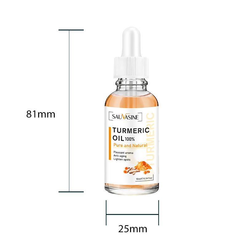 Turmeric Oil Facial Essence Moisturizing Nourishing For Dry Skin Daily Face Care 10ml