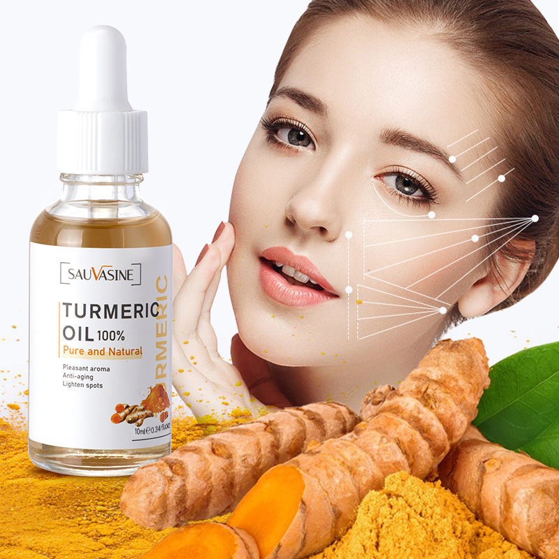 Turmeric Oil Facial Essence Moisturizing Nourishing For Dry Skin Daily Face Care 10ml