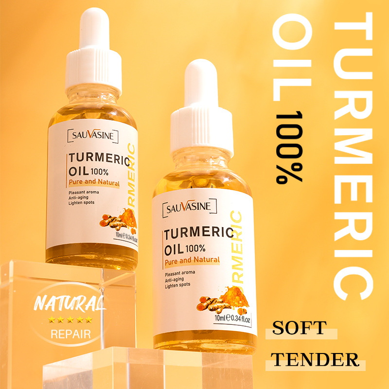 Turmeric Oil Facial Essence Moisturizing Nourishing For Dry Skin Daily Face Care 10ml