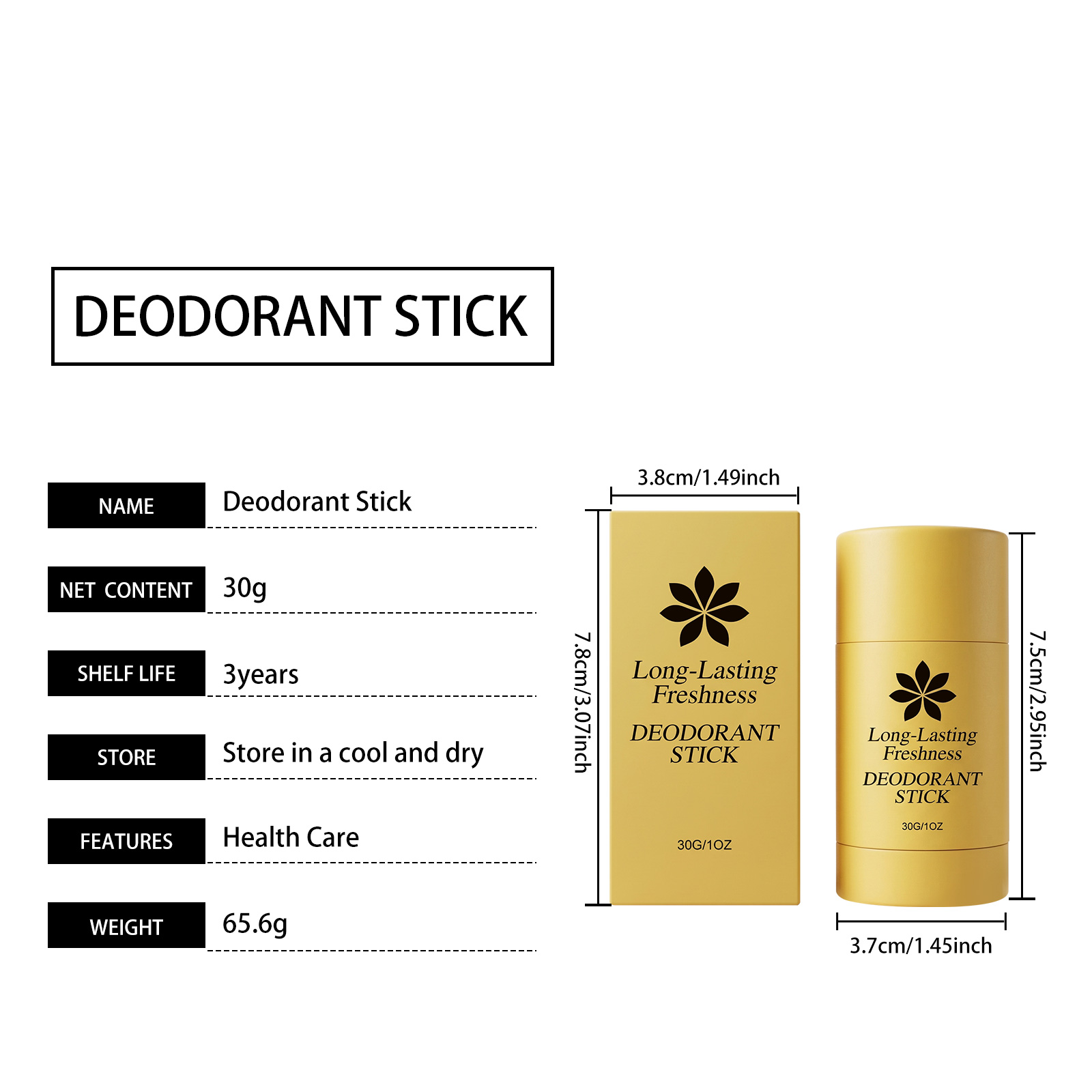 Body Balm Gentle Formula Light Texture Non Sticky Soft Fragrance For Underarm Daily Skin Care