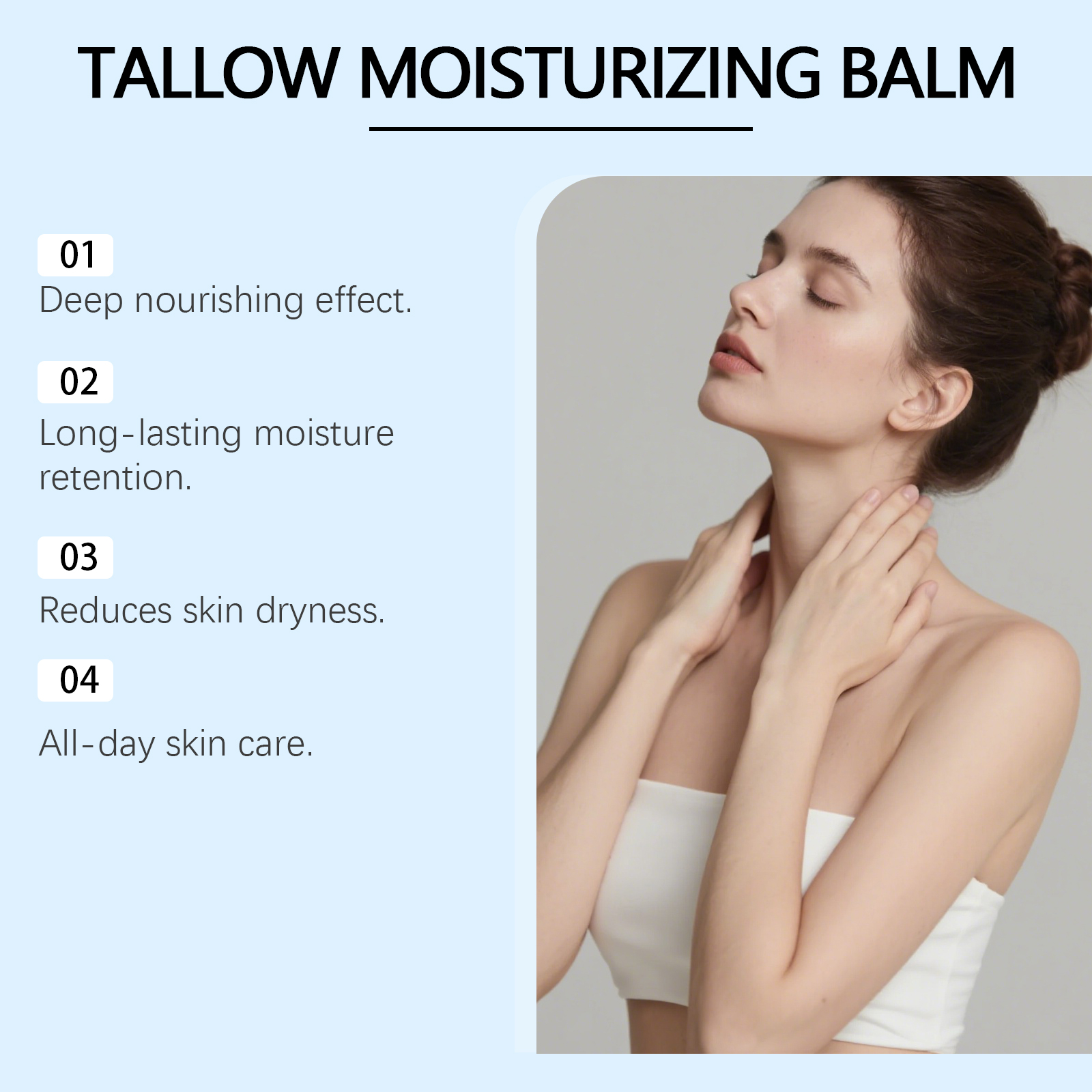 Butter Skin Balm Hydrating Moist Mild Formula For Face Body Daily Care Soft Smooth Skin
