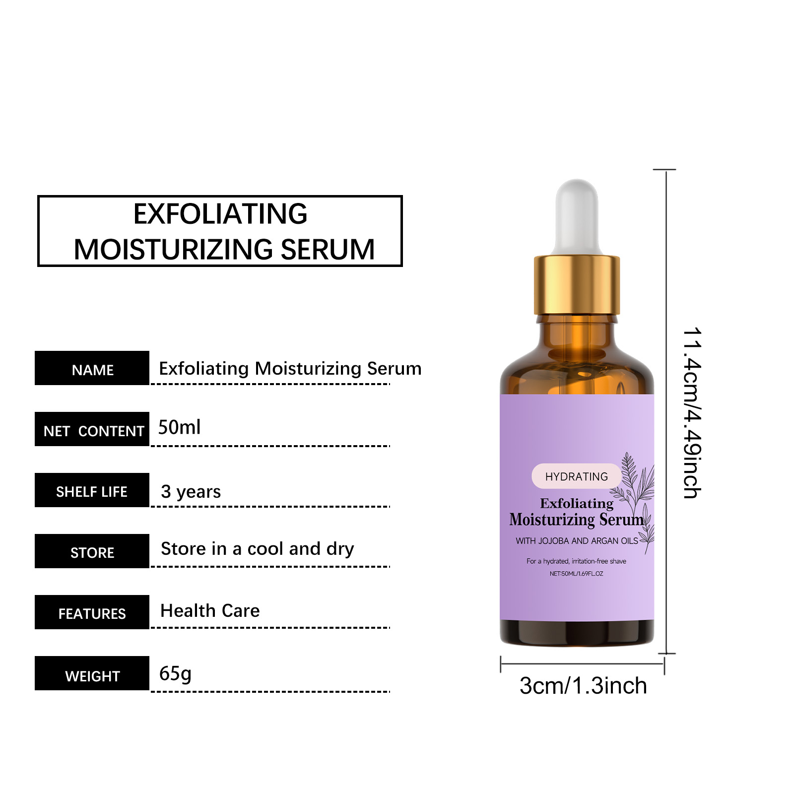 Moisturizing Essence Liquid Mild Nourishing Light Texture Quick Absorb Facial Skin Daily Hydrating Care