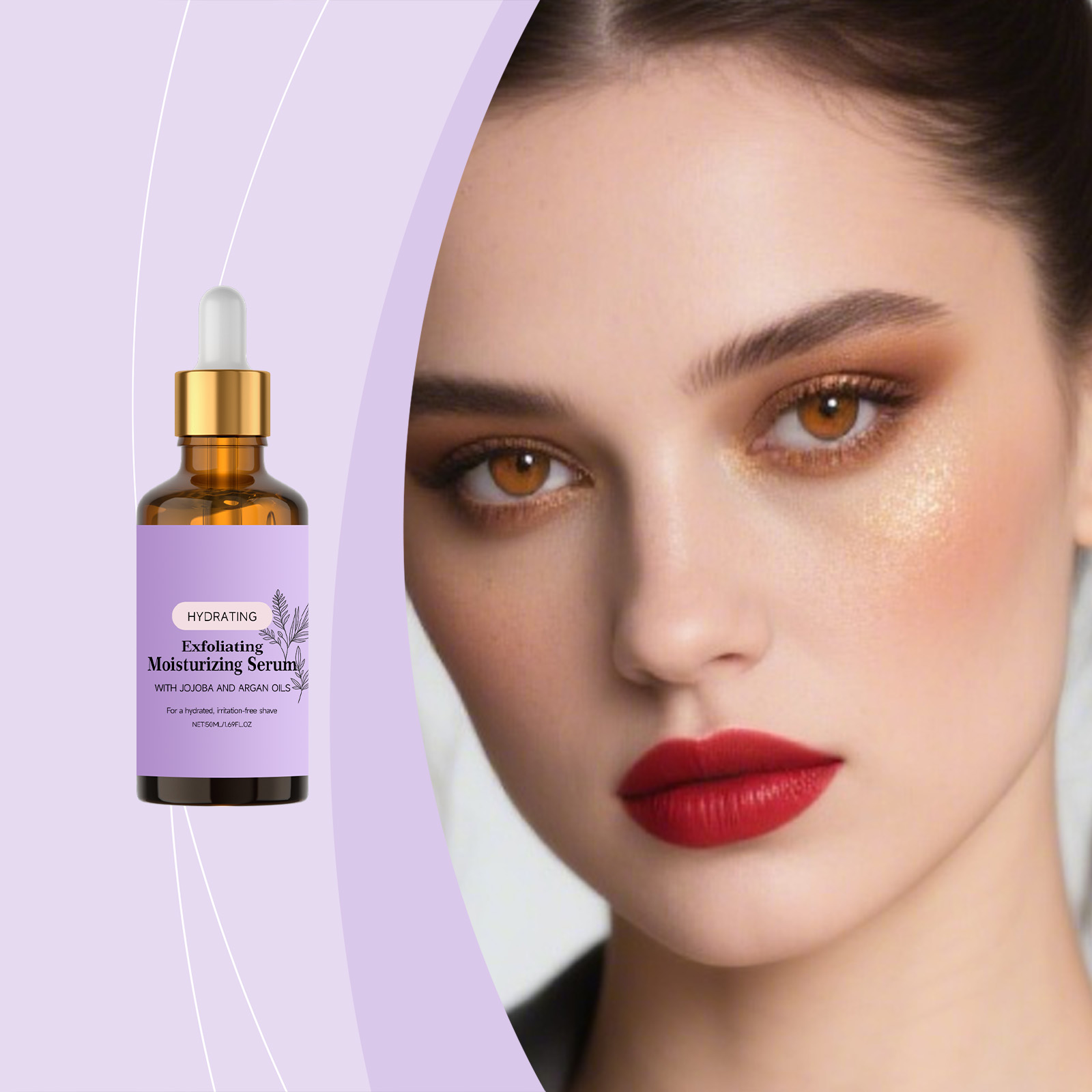 Moisturizing Essence Liquid Mild Nourishing Light Texture Quick Absorb Facial Skin Daily Hydrating Care
