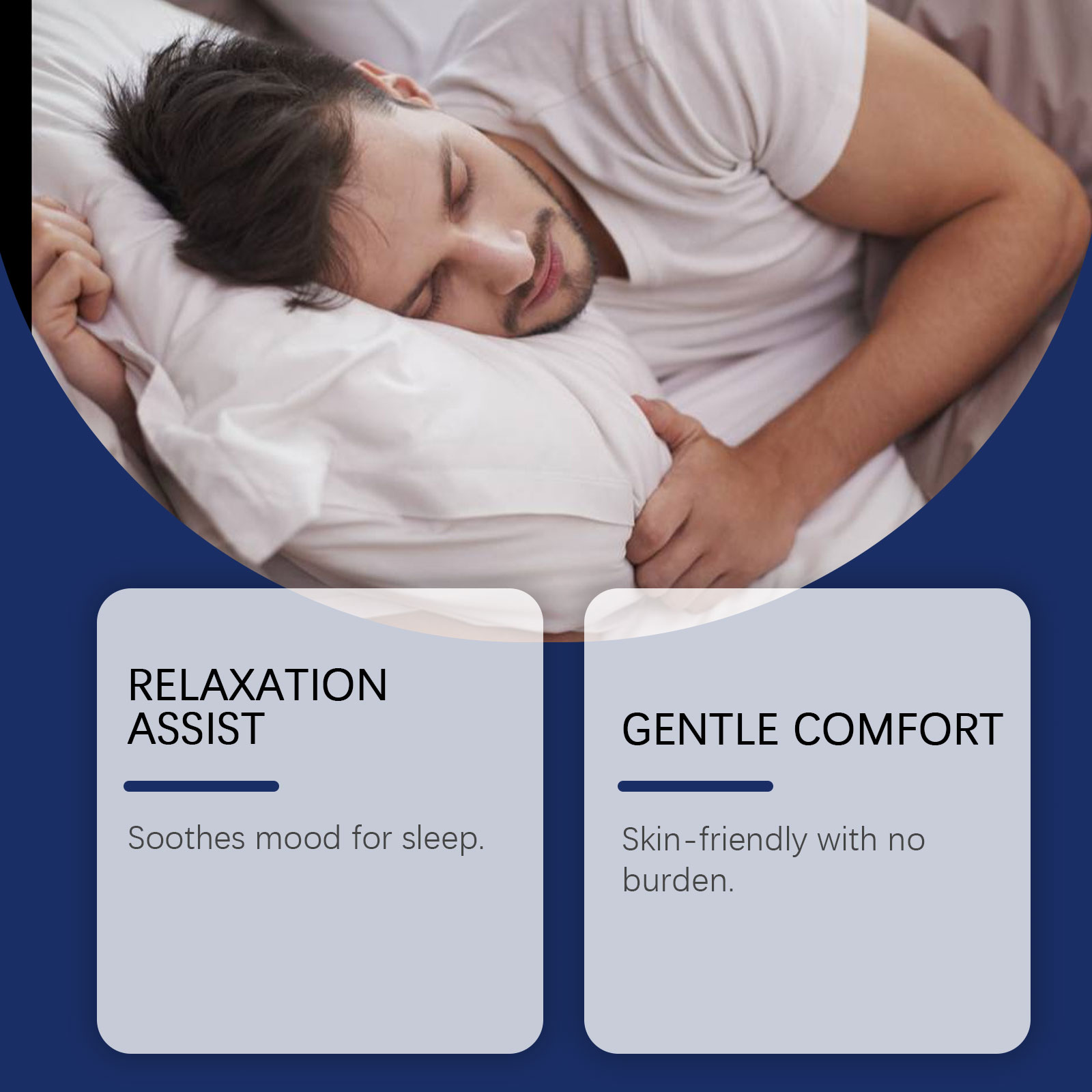 Sleep Aid Patch Skin Friendly Fresh Scent Compact Portable Mild Gentle Non Irritating Body Application