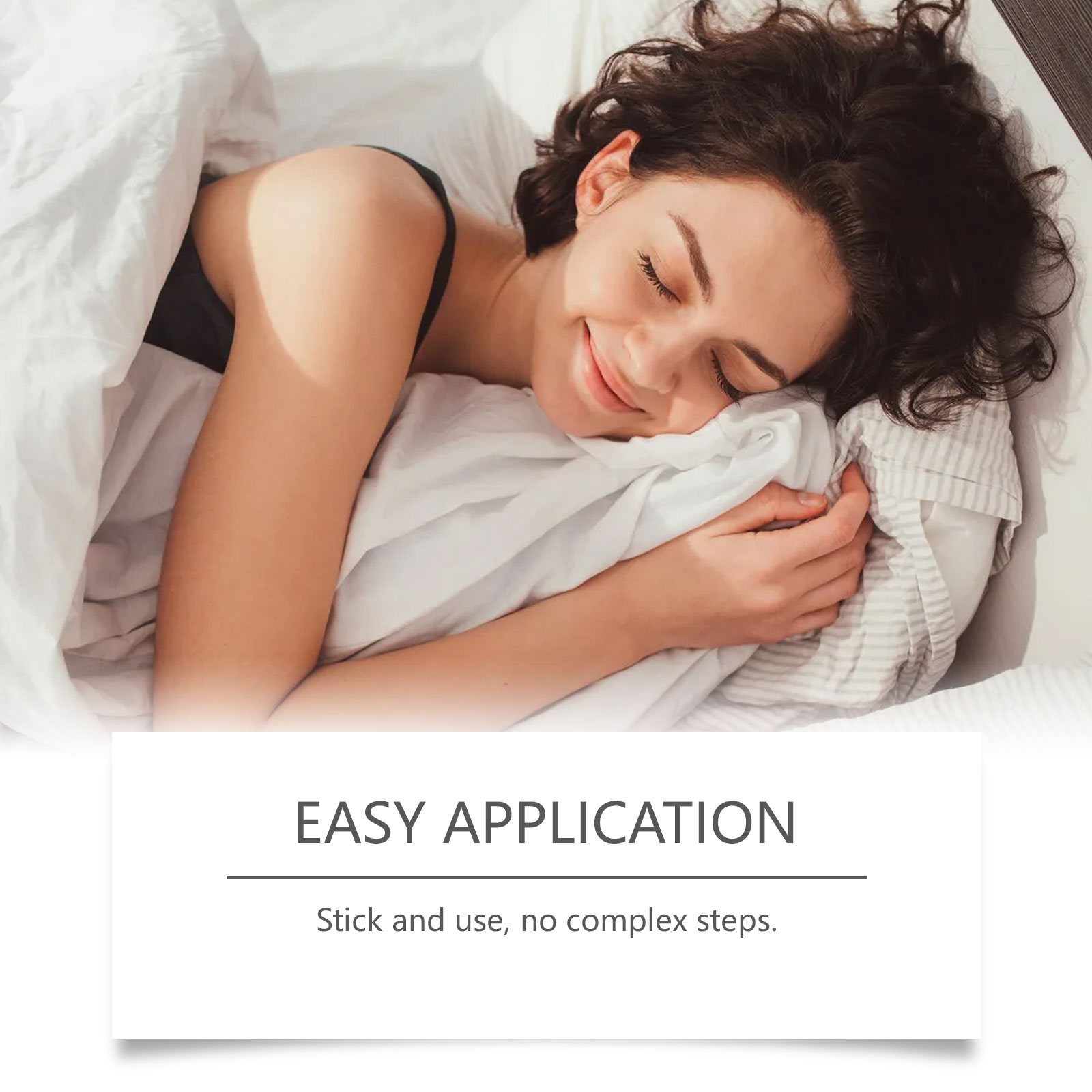 Sleep Aid Patch Skin Friendly Fresh Scent Compact Portable Mild Gentle Non Irritating Body Application