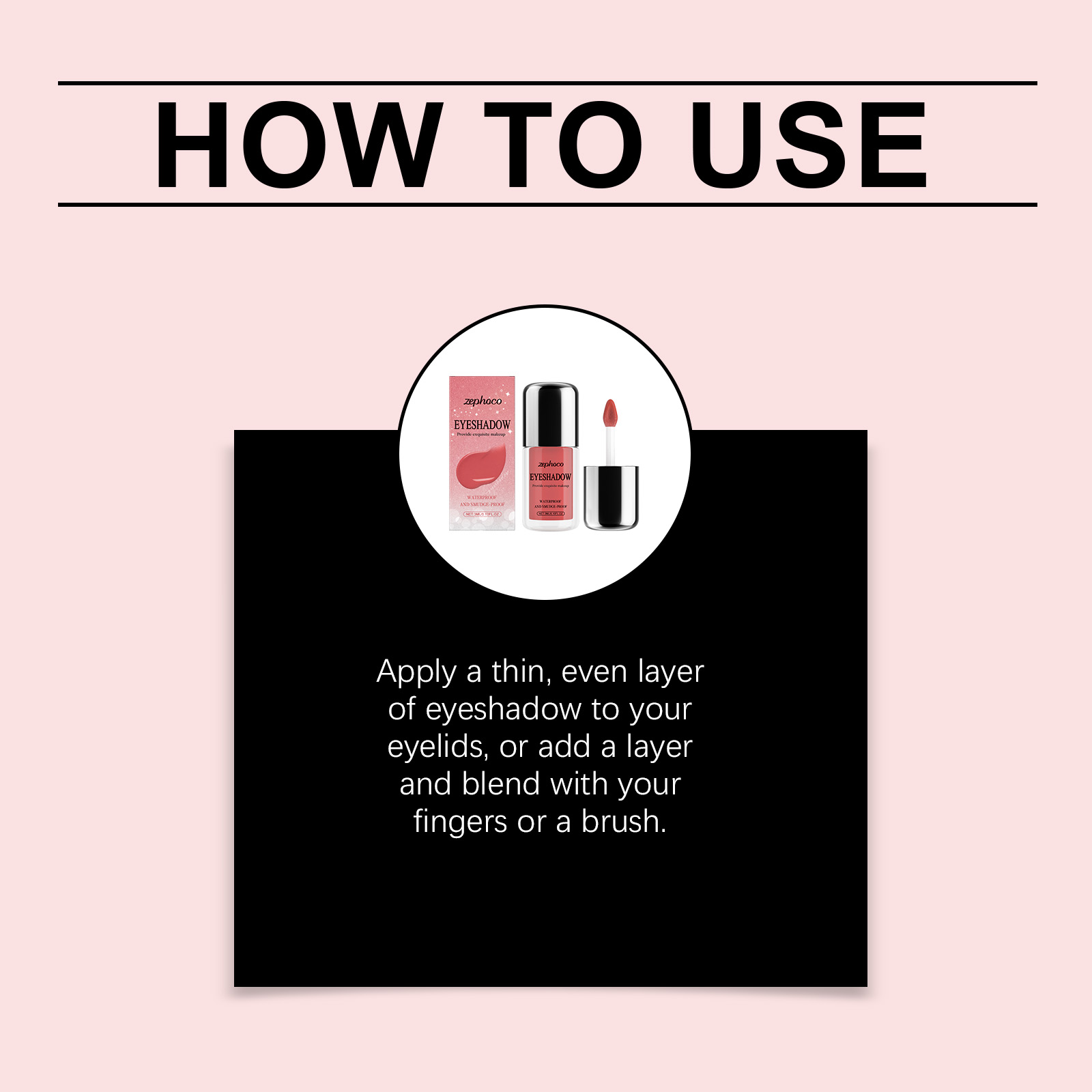 (Red) Shimmer Liquid Eyeshadow Natural Color Rendering Easy To Apply Eye Makeup Party Look Portable Cosmetic