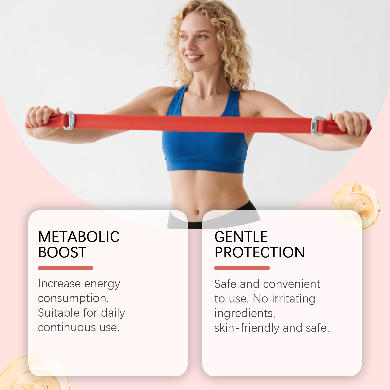 Body Care Patch For Figure Management Light Posture Gentle Care Show Body Curves