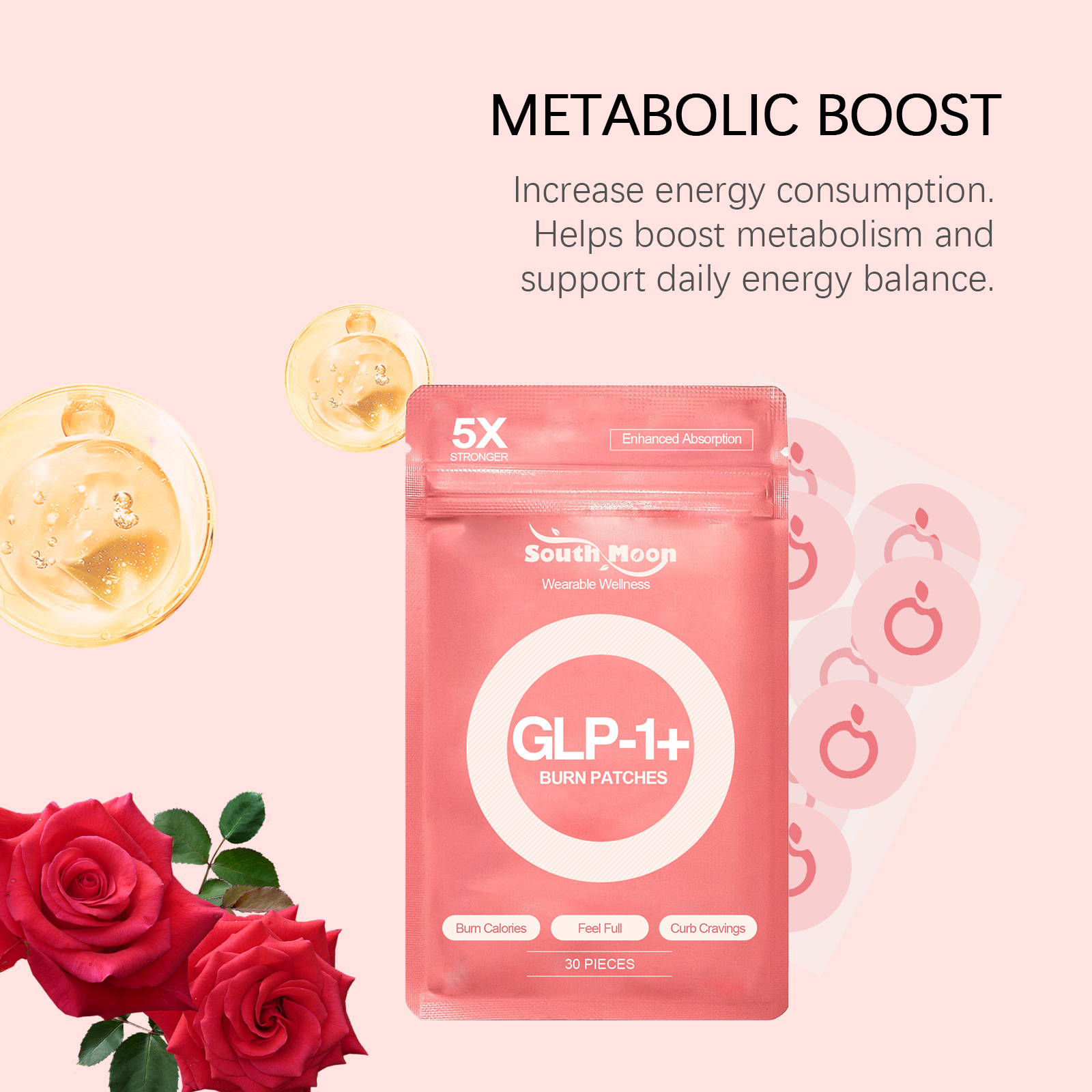 Body Care Patch For Figure Management Light Posture Gentle Care Show Body Curves