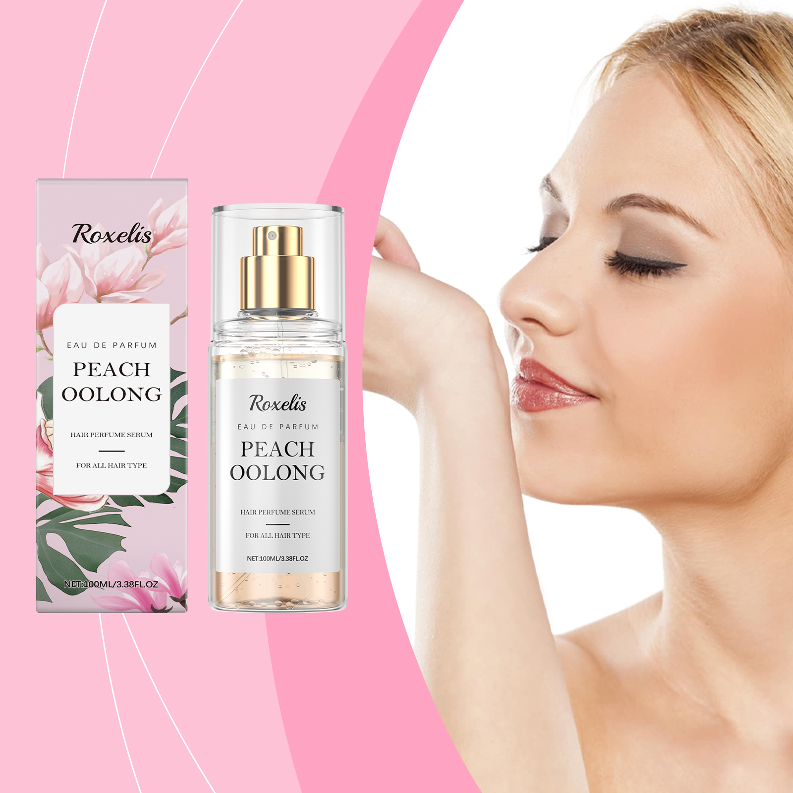 Peach Oolong Tea Perfume Spray Natural Fruity Aroma Brings Charming Fresh Long Fragrance