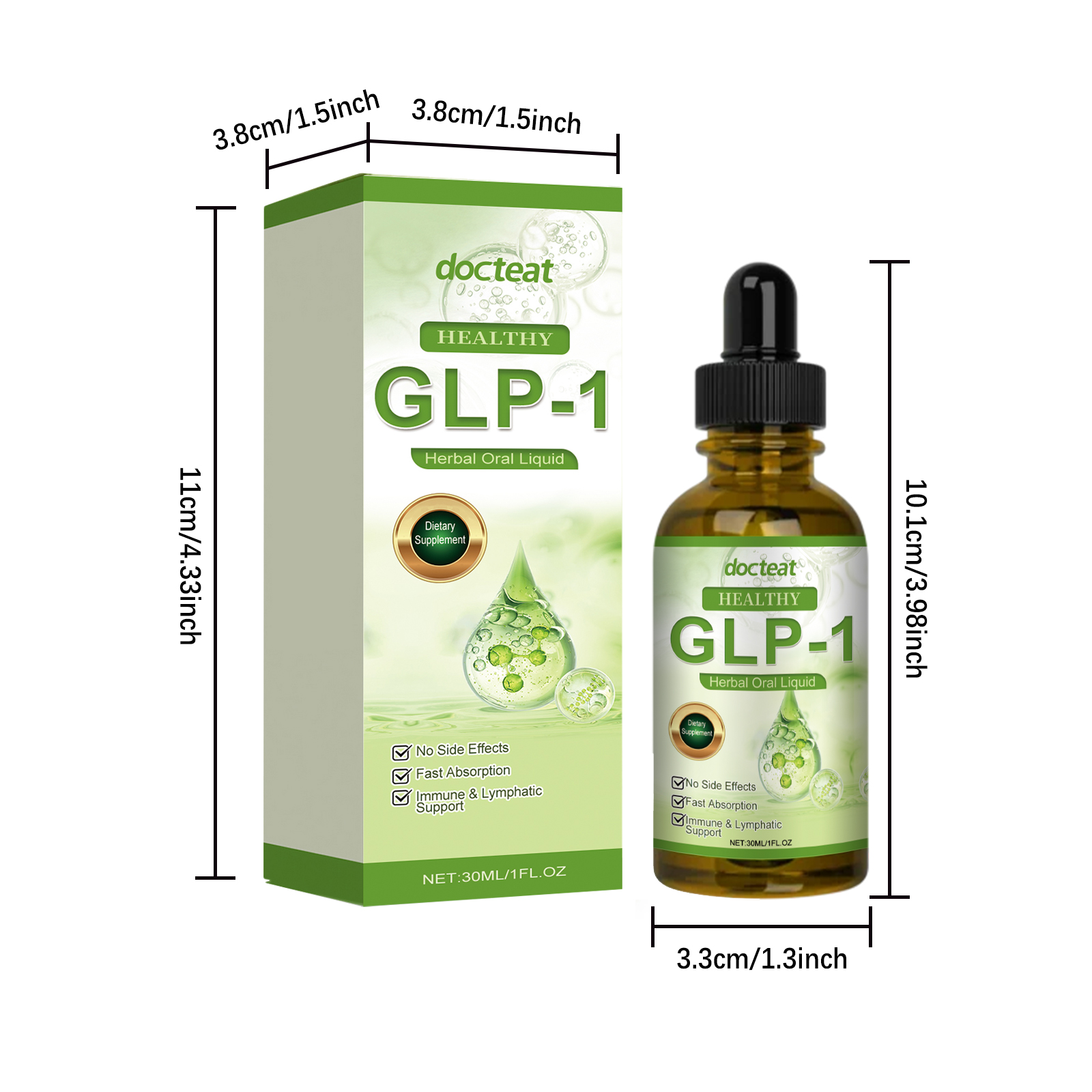 Herbal Body Care Drops Manage Figure Gently Nurture Body Dietary Supplement