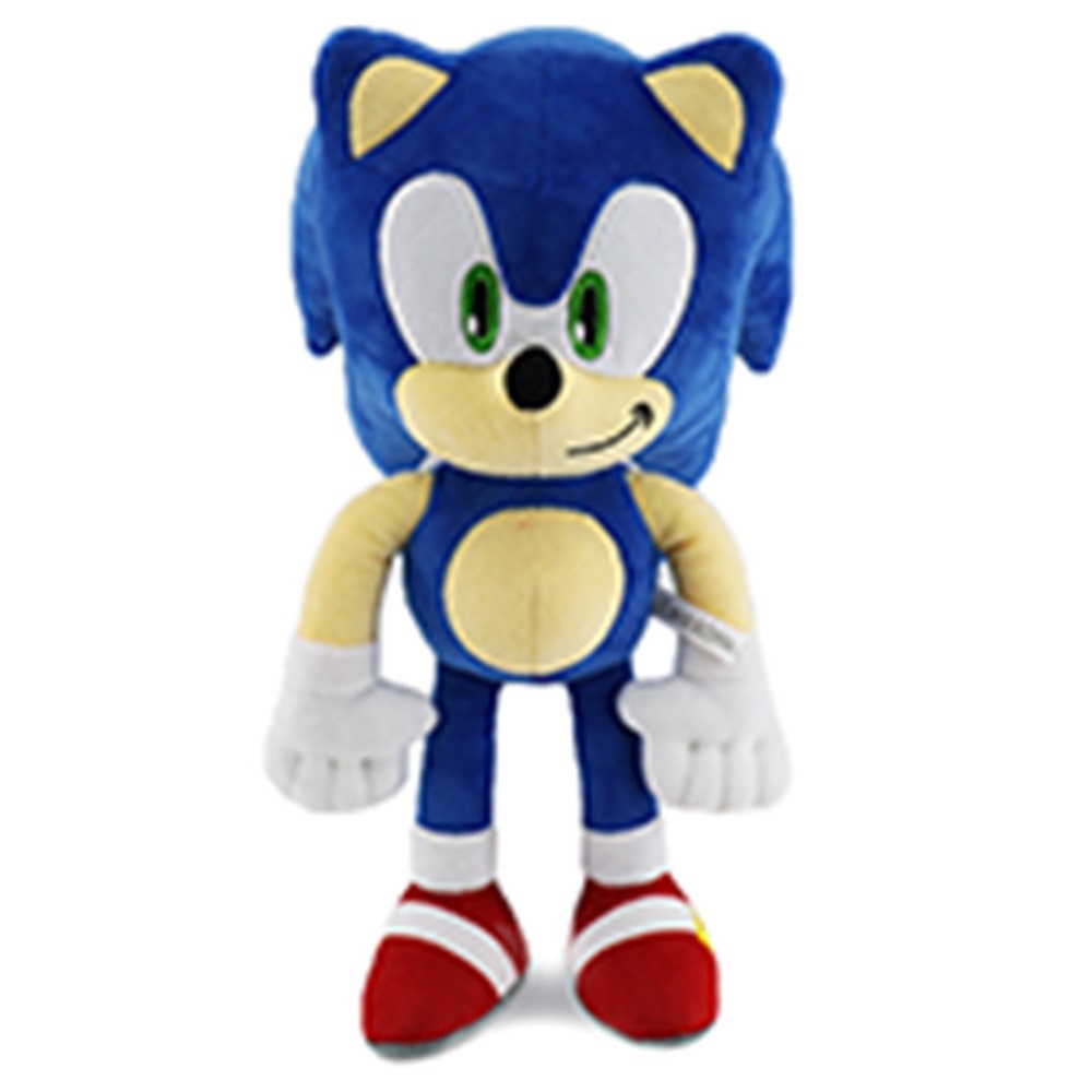 (Knuckles the Echidna A) Sonic The Hedgehog Shadow Super Sonic Plush Doll Toy Kids Christmas Gifts
