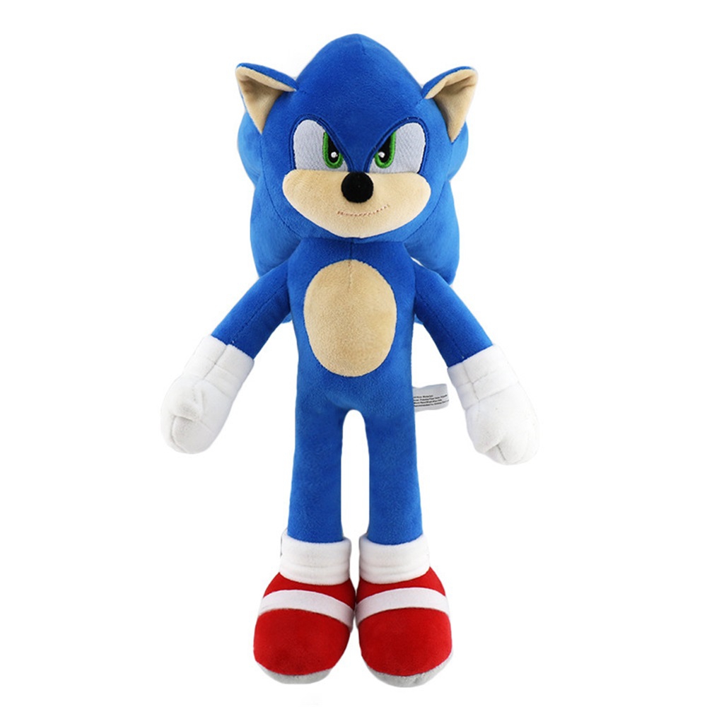(Knuckles the Echidna A) Sonic The Hedgehog Shadow Super Sonic Plush Doll Toy Kids Christmas Gifts