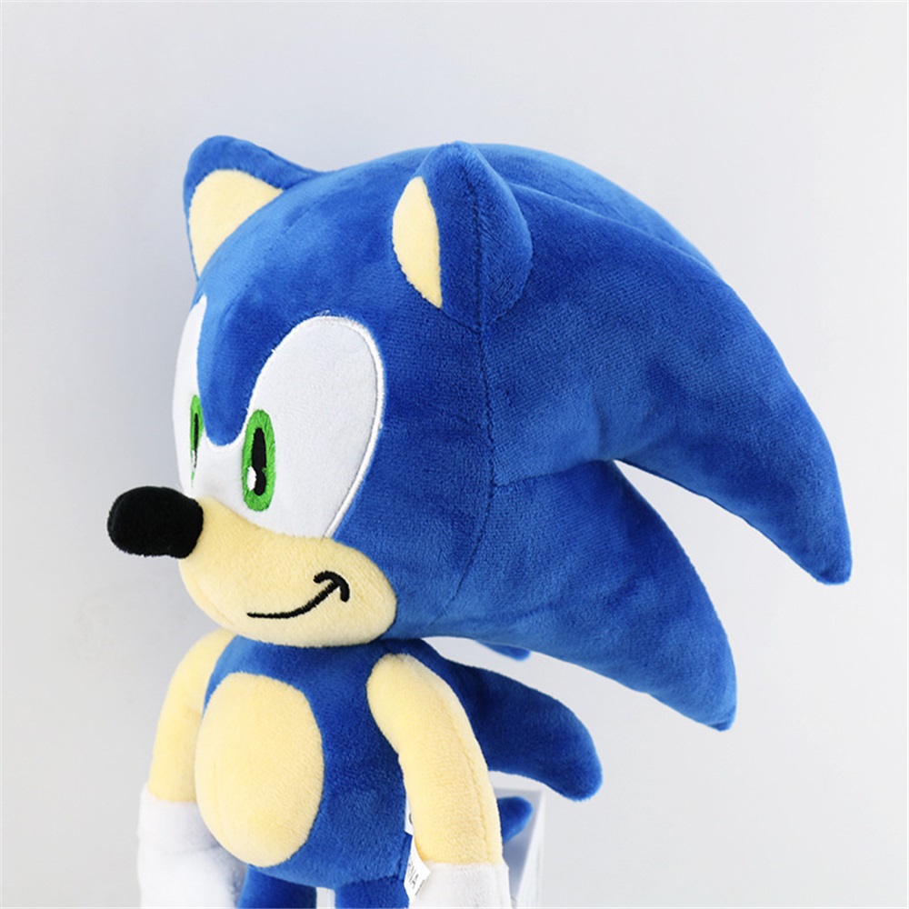 (Knuckles the Echidna A) Sonic The Hedgehog Shadow Super Sonic Plush Doll Toy Kids Christmas Gifts