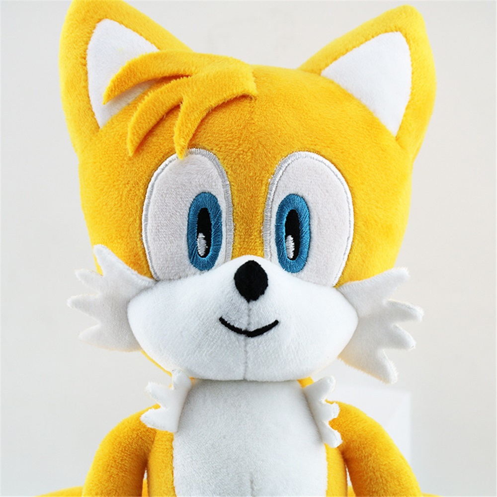 (Knuckles the Echidna A) Sonic The Hedgehog Shadow Super Sonic Plush Doll Toy Kids Christmas Gifts